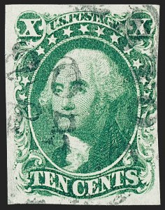 Sale 1221, Lot 1110, 1851-56 Issue (Scott 5-17)