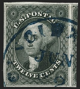 Sale 1221, Lot 1112, 1851-56 Issue (Scott 5-17)