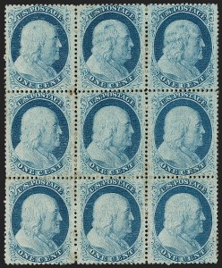 Sale 1221, Lot 1119, 1857-60 Issue (Scott 18-39)