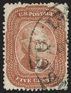 Sale 1221, Lot 1123, 1857-60 Issue (Scott 18-39)