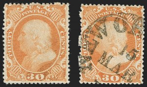 Sale 1221, Lot 1129, 1857-60 Issue (Scott 18-39)