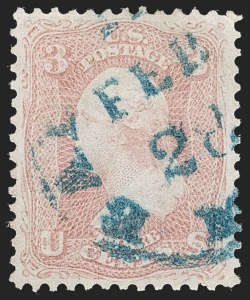Sale 1221, Lot 1150, 1861-66 Issue (Scott 56-78)