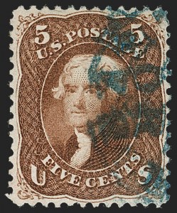 Sale 1221, Lot 1169, 1861-66 Issue (Scott 56-78)