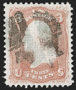 Sale 1221, Lot 1184, 1867-68 Grilled Issue (Scott 79-101)