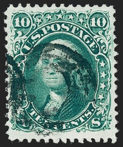 Sale 1221, Lot 1185, 1867-68 Grilled Issue (Scott 79-101)