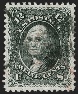 Sale 1221, Lot 1186, 1867-68 Grilled Issue (Scott 79-101)