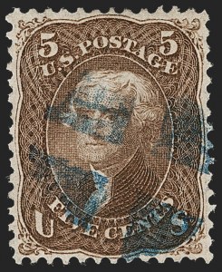 Sale 1221, Lot 1193, 1867-68 Grilled Issue (Scott 79-101)