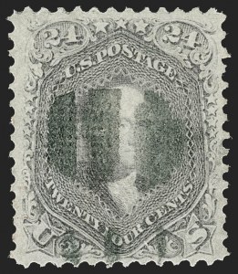 Sale 1221, Lot 1199, 1867-68 Grilled Issue (Scott 79-101)