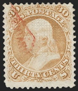 Sale 1221, Lot 1201, 1867-68 Grilled Issue (Scott 79-101)