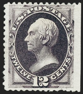 Sale 1221, Lot 1320, 1875 Continental Bank Note Co. Hard Paper Special Printing (Scott 167-175)