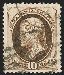 Sale Number 1221, Lot Number 1324, 1875-79 Bank Note Co. Issues (Scott 178-190) Sale Number 1221, Lot Number 1324, 1875-79 Bank Note Co. Issues (Scott 178-190)