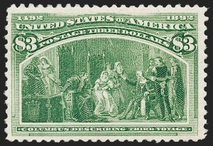Sale 1221, Lot 1370, 1893 Columbian Issue (Scott 230-245)