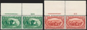 Sale 1221, Lot 1406, 1898 Trans-Mississippi Issue (Scott 285-293)