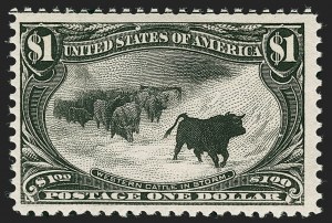Sale 1221, Lot 1428, 1898 Trans-Mississippi Issue (Scott 285-293)