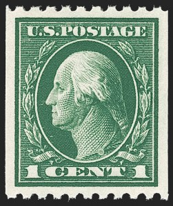 Sale 1221, Lot 1493, 1912-20 Washington-Franklin Issues (Scott 405-544)