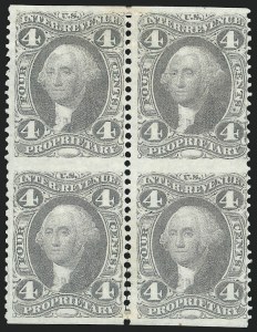 Sale 1221, Lot 1732, Revenues, First Issue