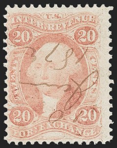 Sale 1221, Lot 1734, Revenues, First Issue