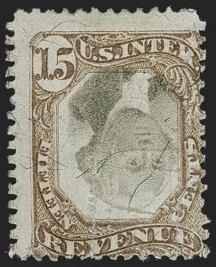 Sale 1221, Lot 1756, Revenues, Second thru Third Issues, Proprietary, Stock Transfer
