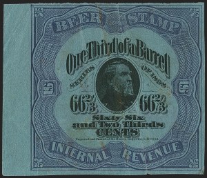 Sale 1221, Lot 1766, Revenues, Beer Stamps