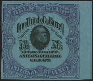 Sale 1221, Lot 1767, Revenues, Beer Stamps