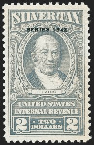 Sale 1221, Lot 1772, Revenues, Silver Tax