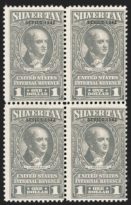 Sale 1221, Lot 1782, Revenues, Silver Tax