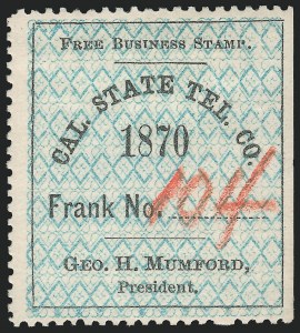 Sale 1221, Lot 1805, Telegraphs