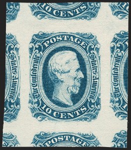 Sale 1221, Lot 1819, Confederate States, Superb Graded