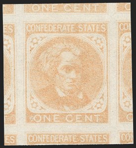 Sale 1221, Lot 1820, Confederate States, Superb Graded