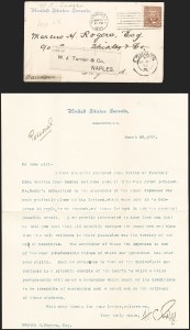 Sale 1223, Lot 8008, Free Franks and Autographs