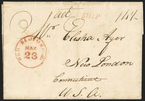 Sale 1223, Lot 8022, Colonial & Early Stampless
