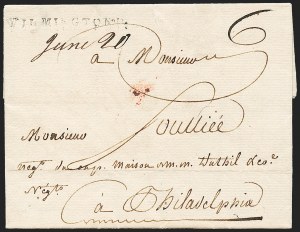 Sale 1223, Lot 8036, Stampless Markings by State