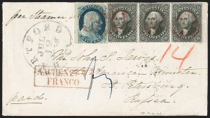 Sale 1223, Lot 8169, 1857-60 Issue