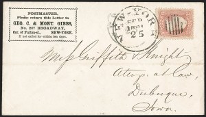 Sale 1223, Lot 8179, 1861-68 Issues