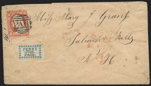 Sale 1223, Lot 8346, General Carrier and City Carrier Issues