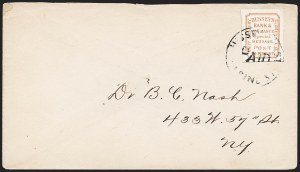 Sale 1223, Lot 8395, Local Posts