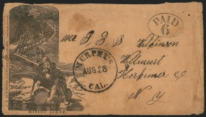 Sale 1223, Lot 8413, California and Western Mails