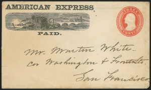Sale 1223, Lot 8423, California and Western Mails