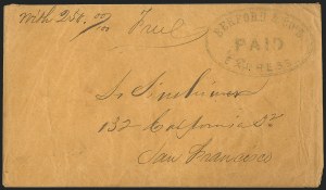 Sale 1223, Lot 8426, California and Western Mails