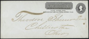 Sale 1223, Lot 8460, California and Western Mails