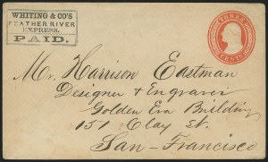 Sale 1223, Lot 8463, California and Western Mails