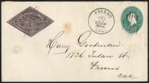 Sale 1223, Lot 8477, California and Western Mails