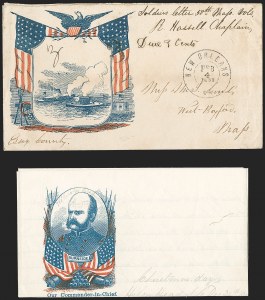 Sale 1223, Lot 8490, Civil War Patriotics