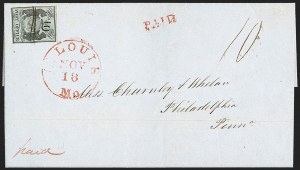 Sale 1224, Lot 13, Postmasters' Provisionals
