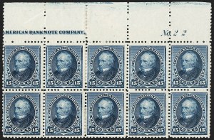 Sale 1224, Lot 160, 1890-93 Small Bank Note Issue