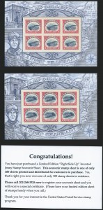 Sale 1224, Lot 224, Air Post, including Upright Jenny Error