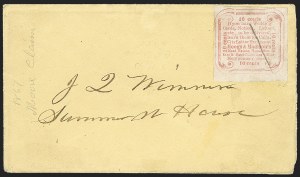 Sale 1224, Lot 243, Carriers and Locals