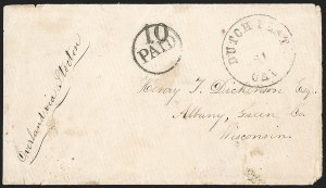 Sale 1224, Lot 265, California and Western Postal History including Pony Express