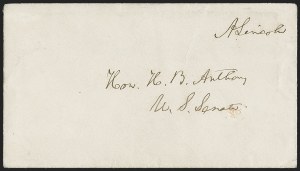 Sale 1224, Lot 3, Abraham Lincoln