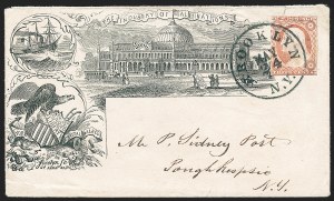 Sale 1224, Lot 42, 1853 Crystal Palace Exhibition from the Ken Lawrence Collection